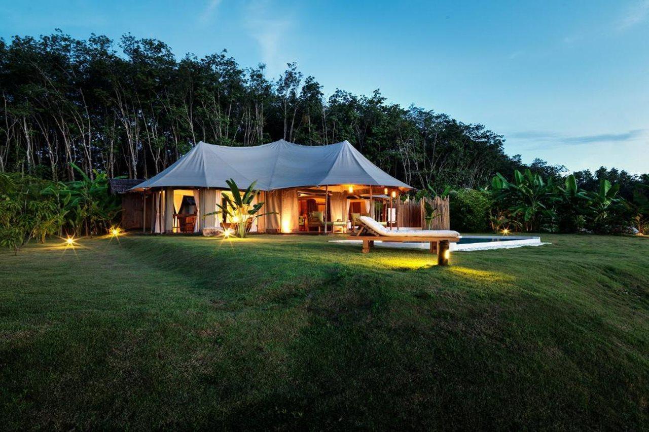 9 Hornbills Tented Camp (Adults Only) Jaunoj-sziget Kültér fotó